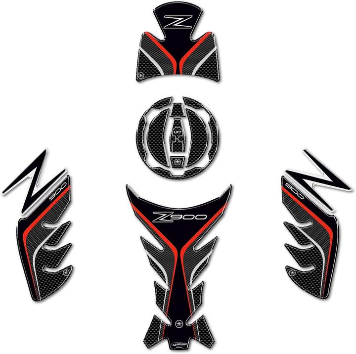 Image du produit Labelbike 3D Harz Aufkleber-Set für Kawasaki Z900