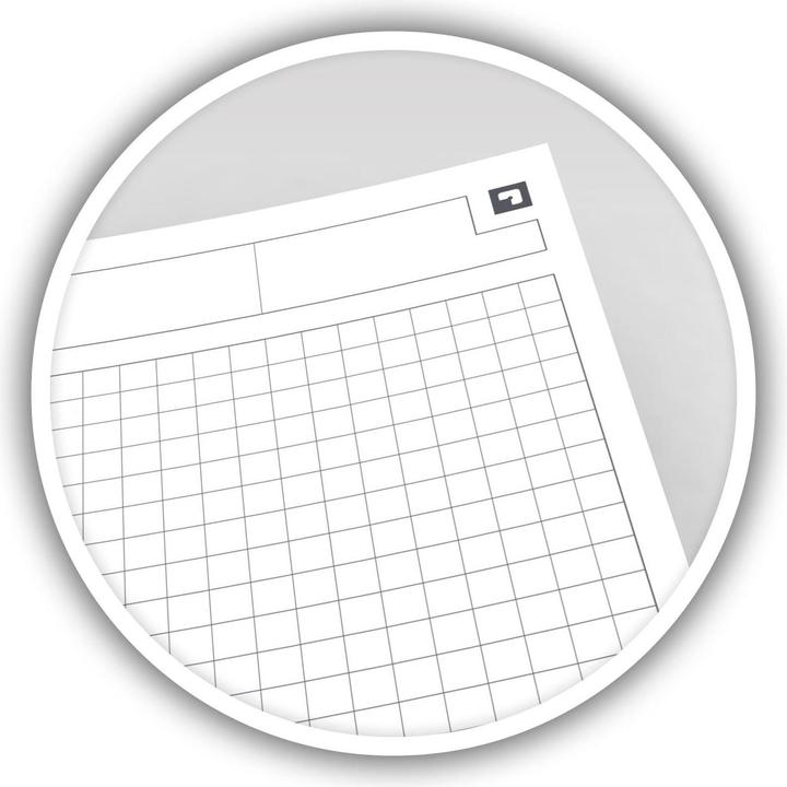 Actual product image Oxford Meetingbook (A5+, Checked, Soft cover)