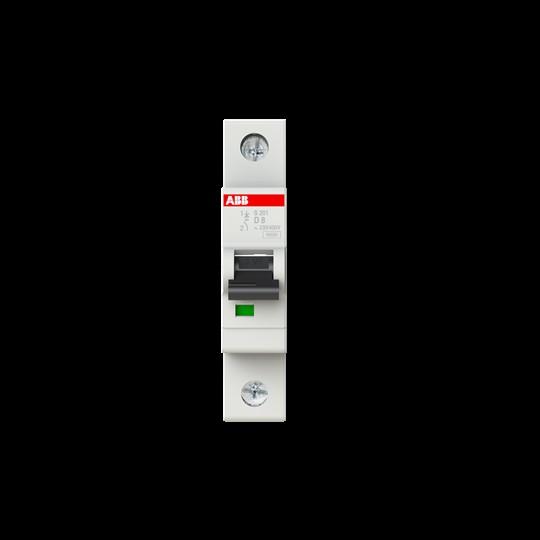 Produktbild ABB S201-D8 Sicherungsautomat D-Char., 6 kA, 8 A, 1P