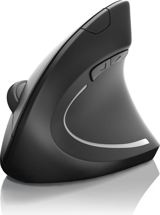 Immagine prodotto CSL Mouse USB verticale senza fili, mouse wireless, mouse ottico verticale, prevenzione del braccio del (Senza fili)