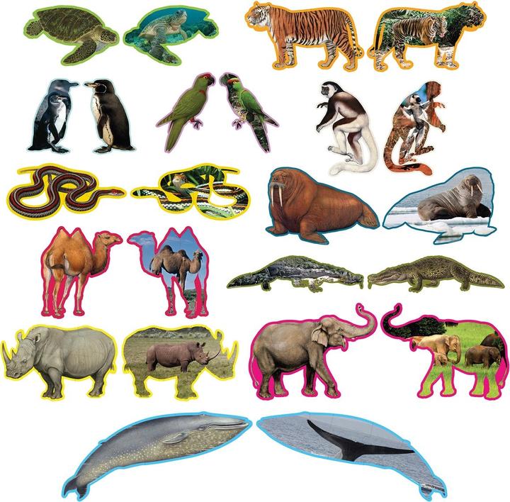 Image du produit Merchant Ambassador puzzles d'animaux (24 pièces)