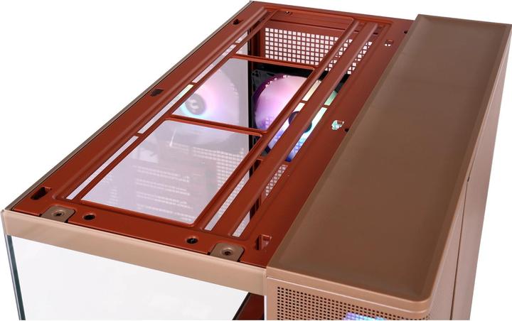 Actual product image Thermaltake Tt View 380 XL TG ARGB Gravel Sand (mATX, Mini-ITX, ATX)