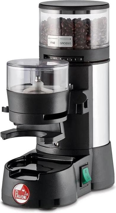 Immagine prodotto La Mer Pavoni Smeg LPGJDL01EU koffiemolen 95 W Zwart, Zilver (Spina UE)