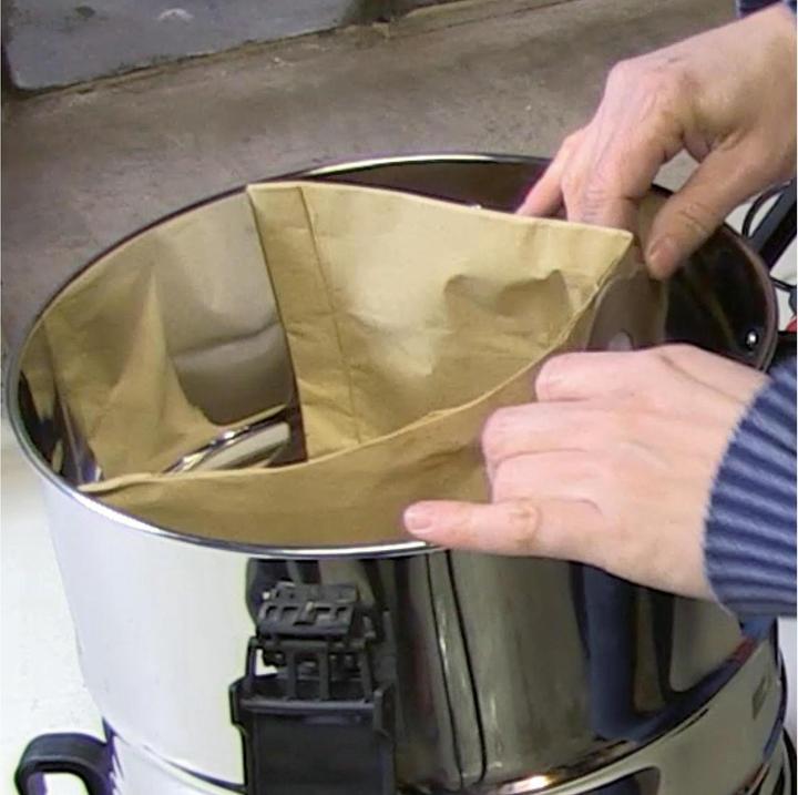 Actual product image Einhell Paper bag for wet/dry vacuum cleaner (5 x)
