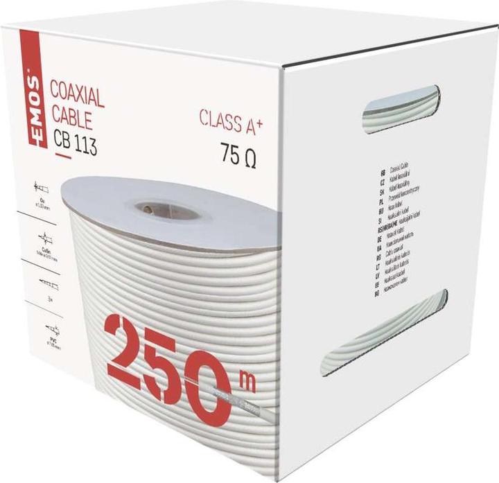 Produktbild Emos Koaxialkabel CB113, 250m (Antennenkabel)