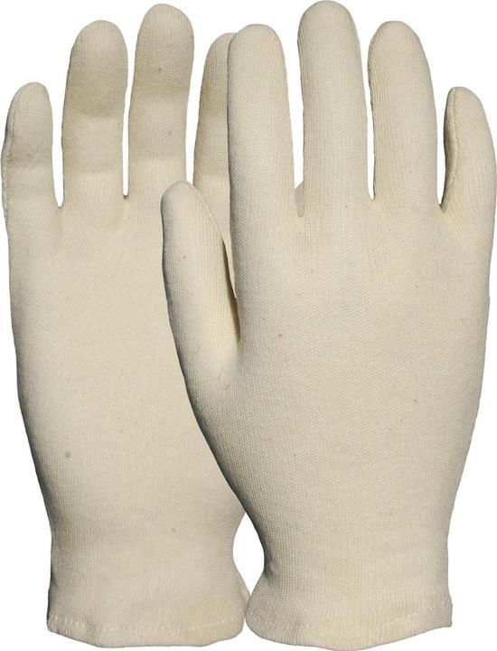 Produktbild ATG Staffl Trikot Extra Damen Unterziehhandschuhe Baumwolle natur Grösse 7-8 (7, 7.5, 8)