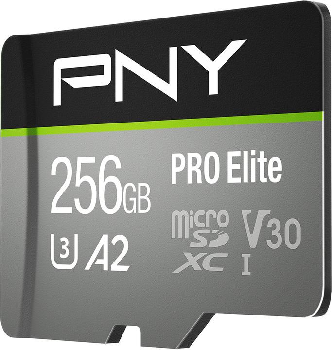 Image du produit PNY Pro Elite (256 Go, microSDXC, U3, UHS-I)