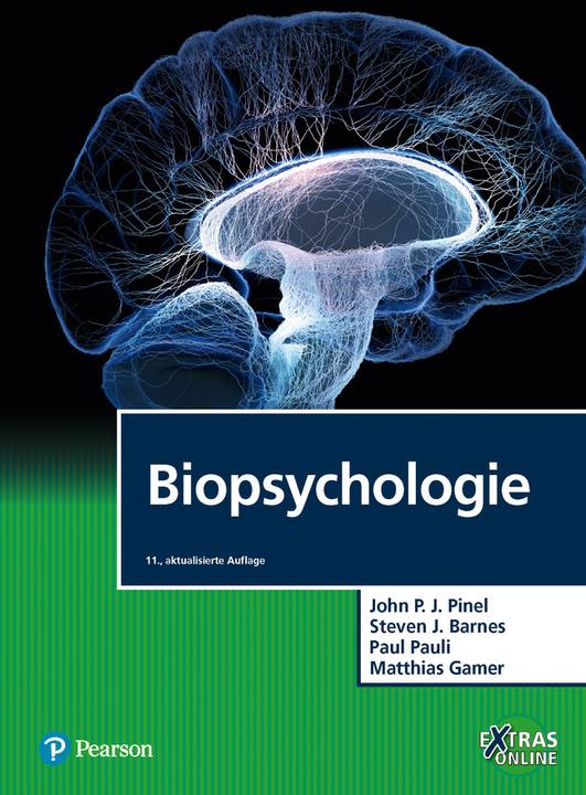 Actual product image Biopsychologie (German, Paul Pauli, Steven J. Barnes, Matthias Gamer, John P. J. Pinel, 2024)