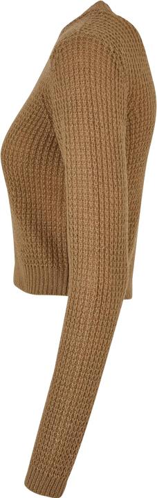 Produktbild Urban Classics Ladies Short Waffle Sweater (L)