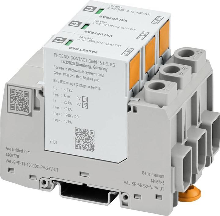 Produktbild Phoenix Contact Blitzstrom- /Überspannungs