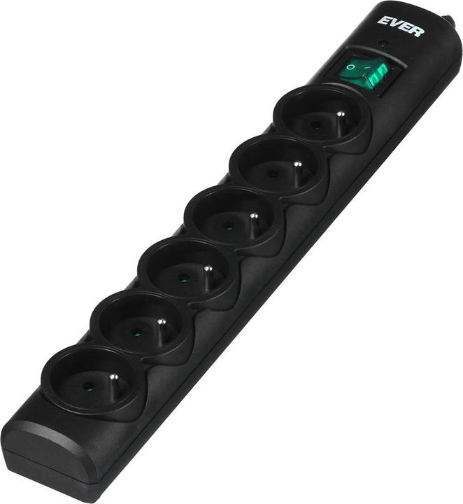 Image du produit Ever OPTIMA 1.5m 6 sorties AC 250 V noir 1,5 m (6 x, PECO 7/5, 1.50 m)
