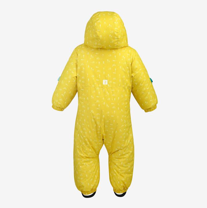 Produktbild Wedze Schneeanzug Skianzug Baby warm - 500 Warm Lugiklip gelb (80 C)