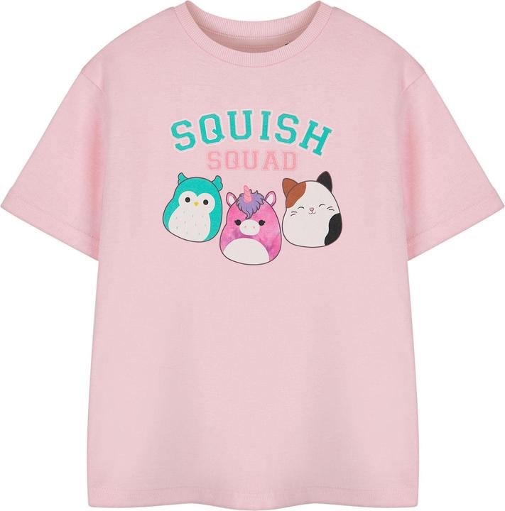 Actual product image Squishmallows Girls Squad Short-Sleeved T-Shirt (116)