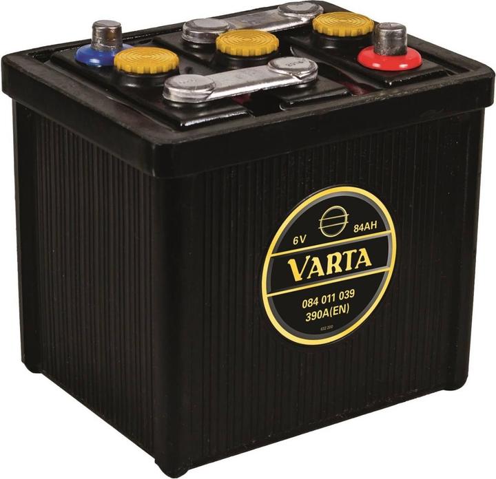 Actual product image Varta 084 011 039 Classic vintage battery (6 V, 84 Ah, 390 A)