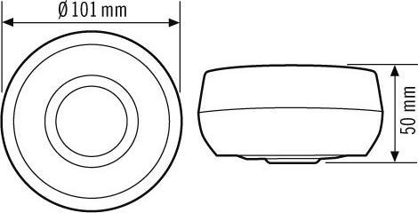 Produktbild Esylux MD 360i/8 BASIC IP54 EB10431319 Decken-Bewegungsmelder EB10431319 (8 m)