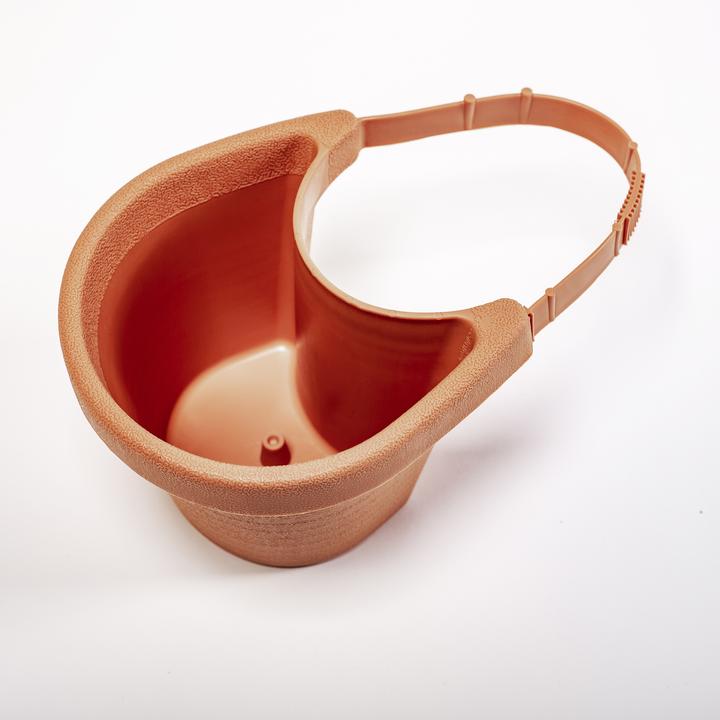 Actual product image UPP Downpipe flower pot set of 3 plant pots Rain pipe planters (9 cm)
