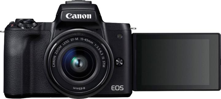 Actual product image Canon EOS M50 Kit - Import (15 - 45 mm, 24.10 Mpx, APS-C / DX)