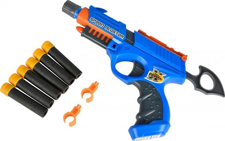 Image du produit X-Power Simba - Blaster 200 avec 6 flèches, assorties