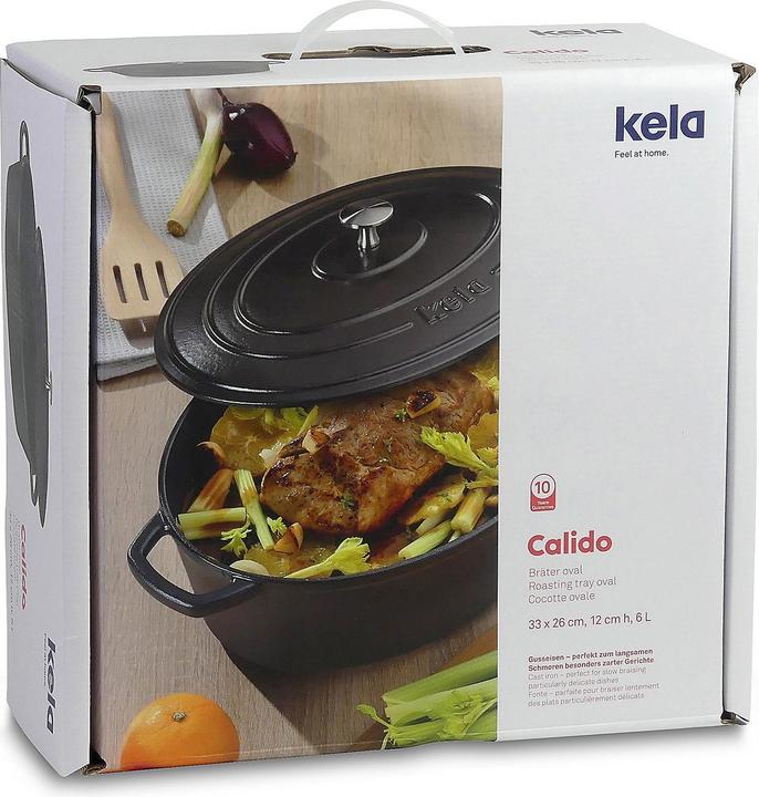 Actual product image Kela Calido (33 cm, Casserole + Stewpot, Cast iron)