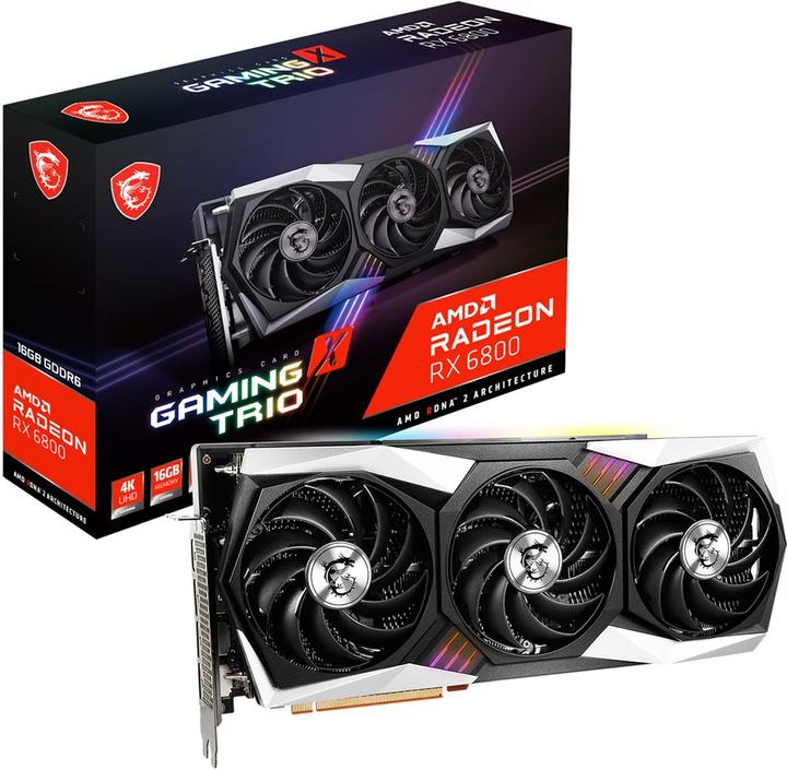 Immagine prodotto MSI Radeon RX 6800 GAMING X TRIO 16G (16 GB)