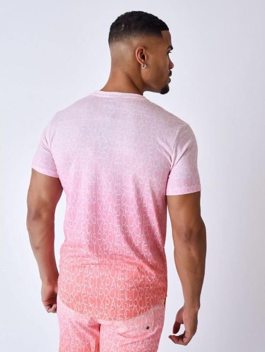 Actual product image Project X Paris two-tone gradient effect t-shirt (XL)