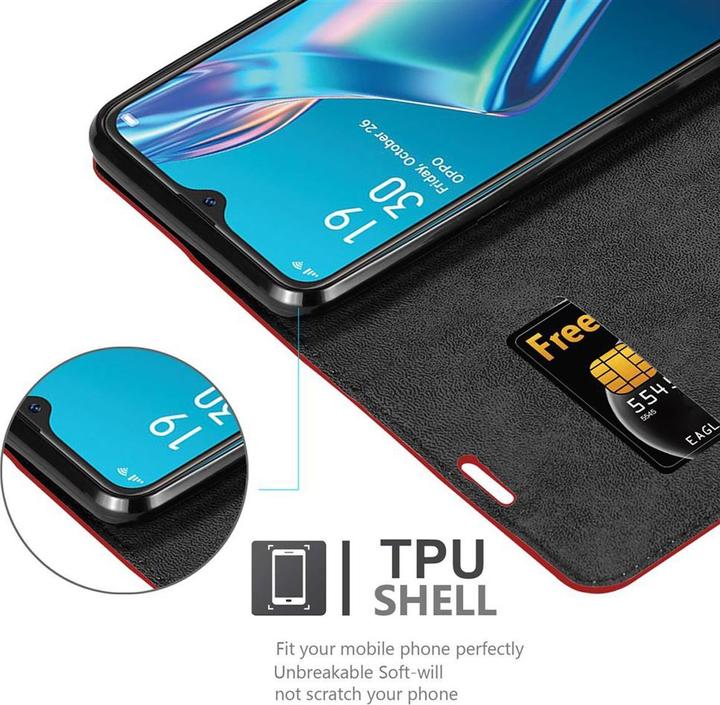 Produktbild Cadorabo Book Invisible Magnet Cover (Oppo A12)