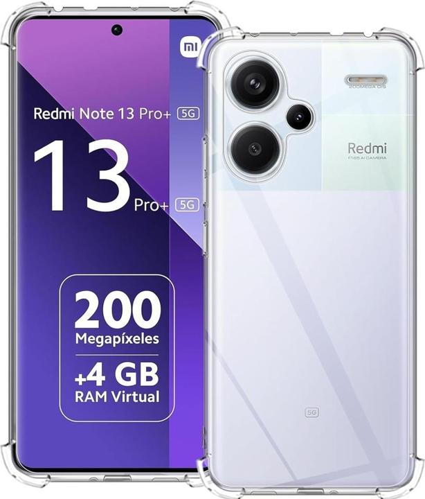 Actual product image Screenguard Crystal Soft Airbag Bumper (Xiaomi Redmi Note 13 Pro+)