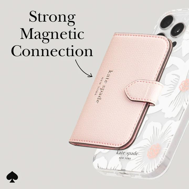 Produktbild Kate Spade Morgan MagSafe Wallet – Magnetische Geldbörse (Kreiderosa)