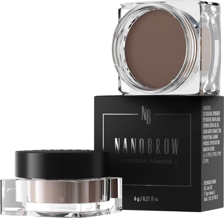 Actual product image Nanobrow - Eyebrow Pomade Dark Brown (01 Dark Brown)