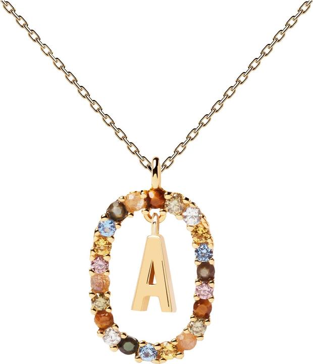 Immagine prodotto Pd Paola Nuova collana di lettere A (Argento 925, 50 cm)