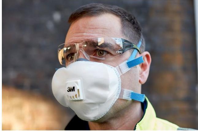 Actual product image 3M Fine dust masks (FFP2 D, 5 x)
