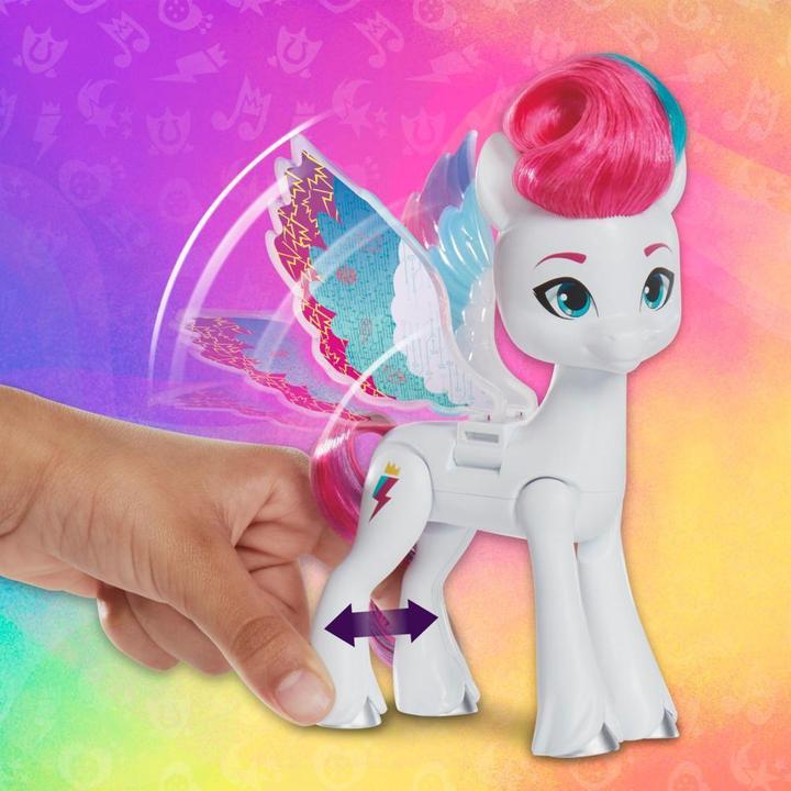 Image du produit My Little Pony Ailes surprises Zipp Storm Poupée de mode avec ailes et accessoires