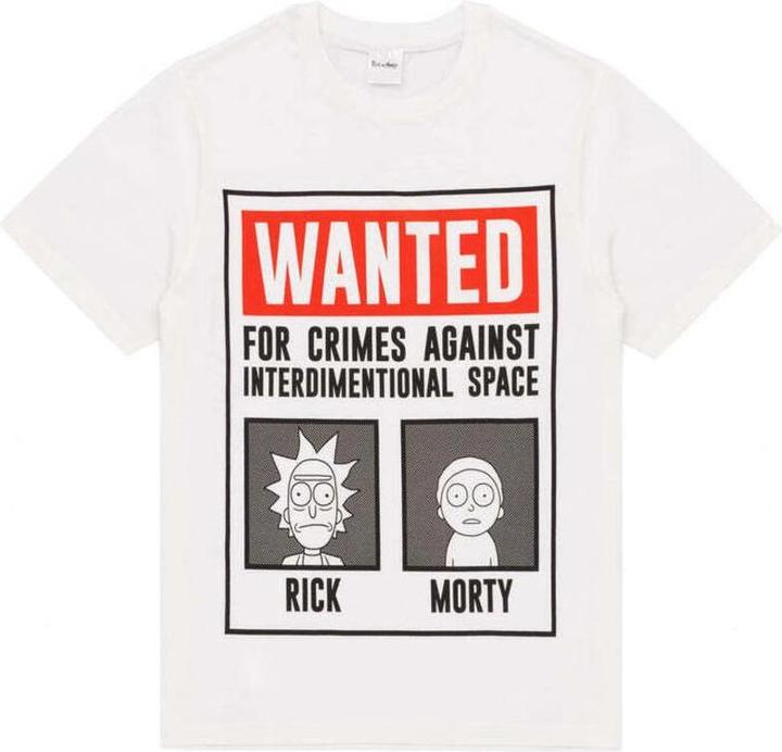 Immagine prodotto Rick And Morty Set Pigiama Minfesto Ricercato Uomo (3XL)