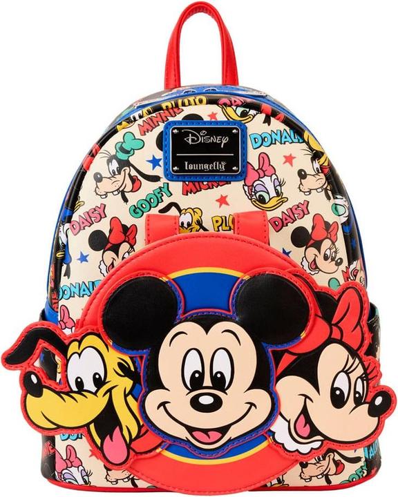 Produktbild Loungefly Disney by Rucksack & Haarreif Set Mickey & Friends