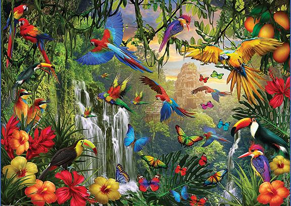 Actual product image Eurographics Tropical bird paradise (500 pieces)