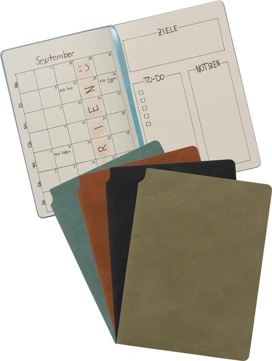 Actual product image Kolma Smooth A5 dotted turquoise notebook (A5, Checked, Soft cover)