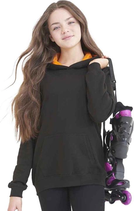 Actual product image Awdis Childrens/Kids Varsity Hoodie (104)