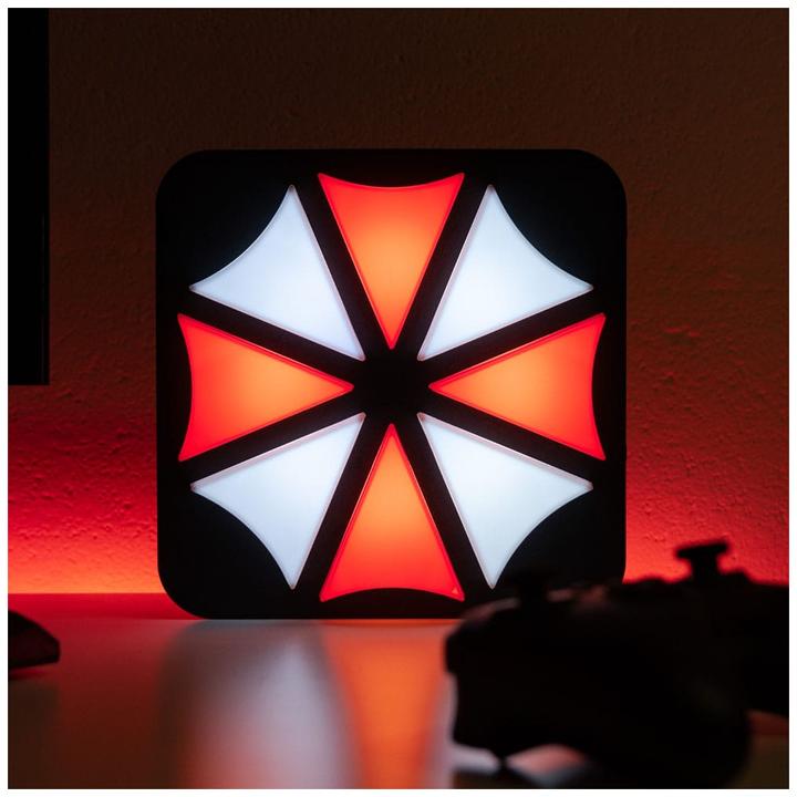 Actual product image Numskull Resident Evil Umbrella Corporation - 3D wall light