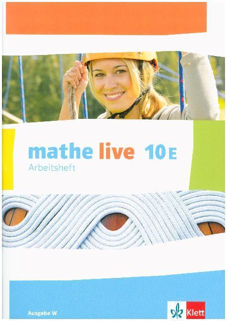 Image du produit mathe live 10E. Ausgabe W. Arbeitsheft mit Lösungsheft Klasse 10 (Allemand, Sabine Kliemann, Holgerua Klapp, Udo Kietzmann, 2019)