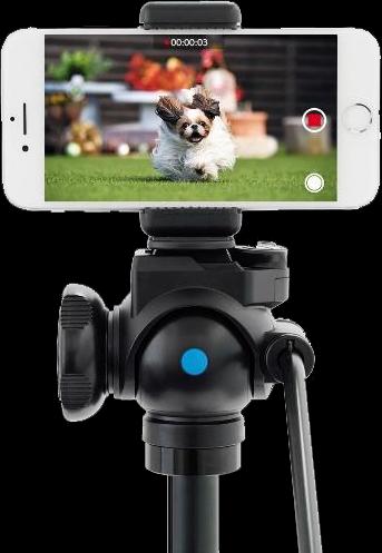 Produktbild Velbon Tripod EX-447 with phone holder (Metall)