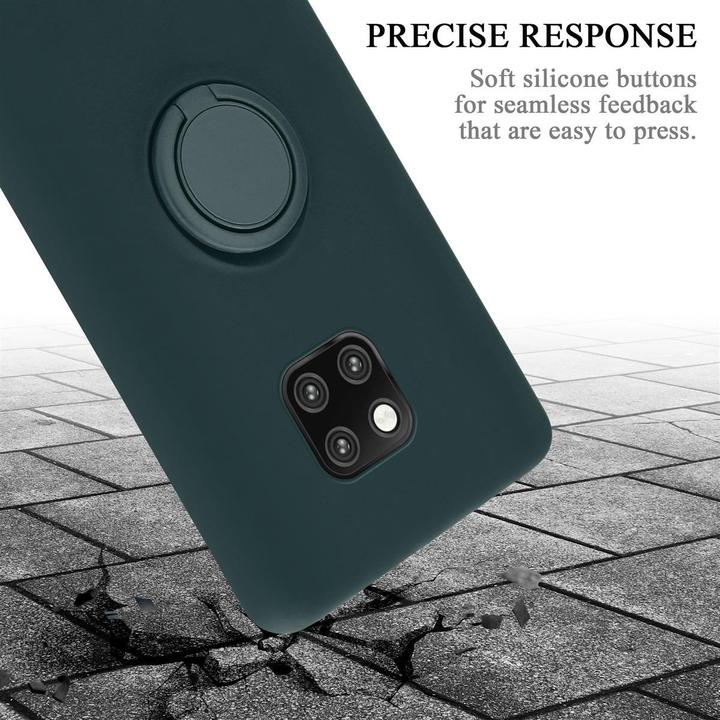 Actual product image Cadorabo TPU Liquid Ring Silicone Case Cover (Mate 20 Pro)