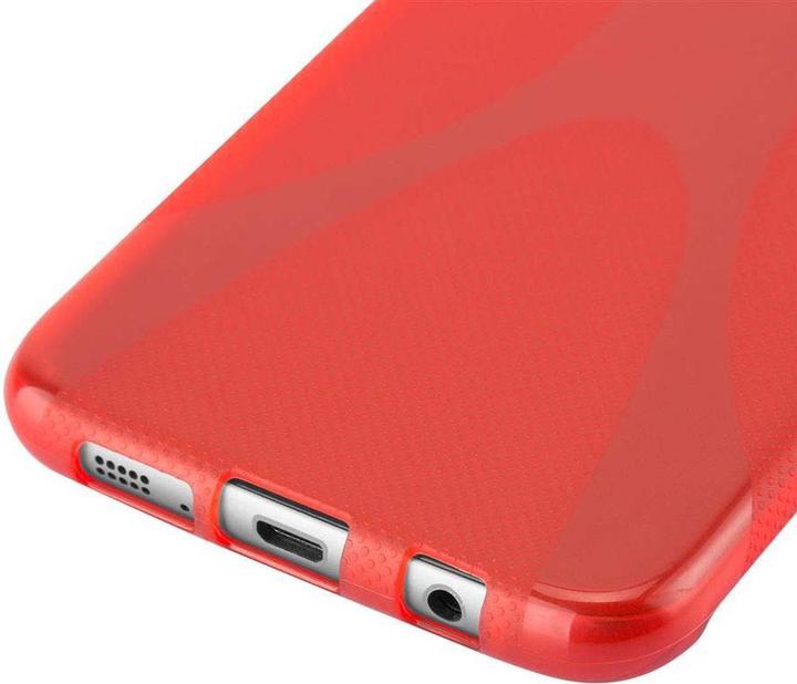 Actual product image Cadorabo TPU X-Line Cover (Samsung Galaxy S7 Edge)