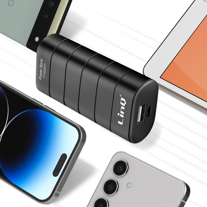 Actual product image LinQ TT-6200 6,000mAh Powerbank (6000 mAh)
