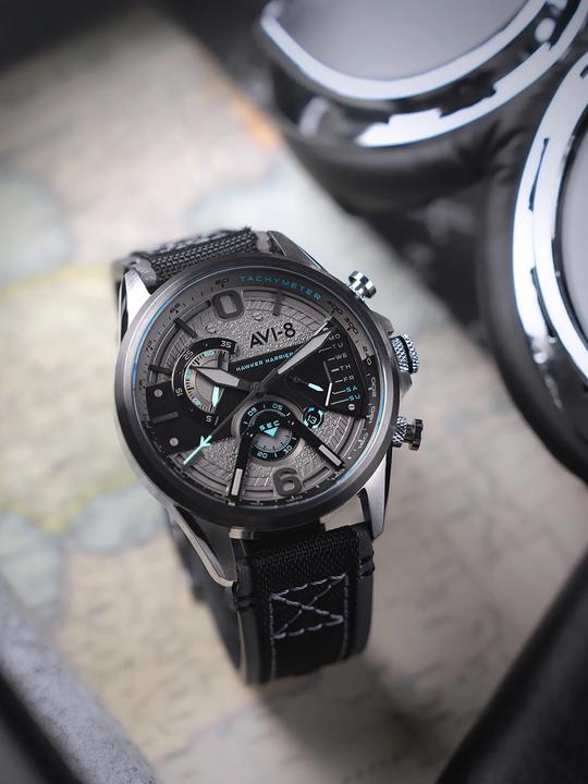 Produktbild AVI-8 AV-4056-08 Hawker Harrier Dual Retrograde (Chronograph)