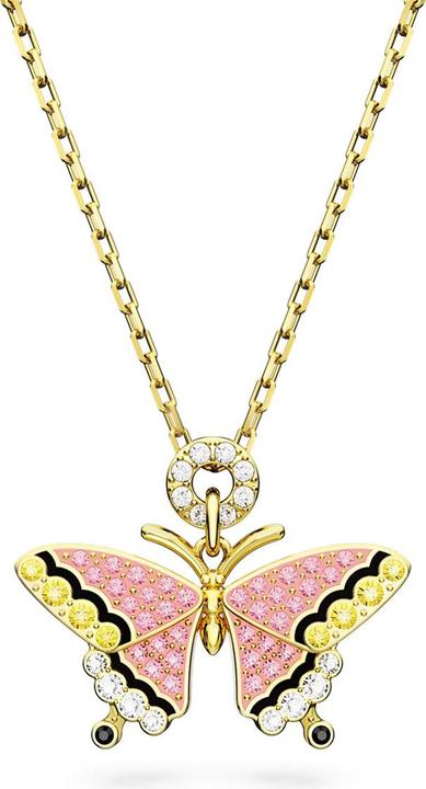 Produktbild Swarovski Idyllia Halskette Schmetterling Gold (Swarovski Metall, 46 - 51 cm)