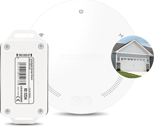 Produktbild Ismartgate Standard Mini Garage wireless WLAN remote control compatible with Google Assistant Amazon