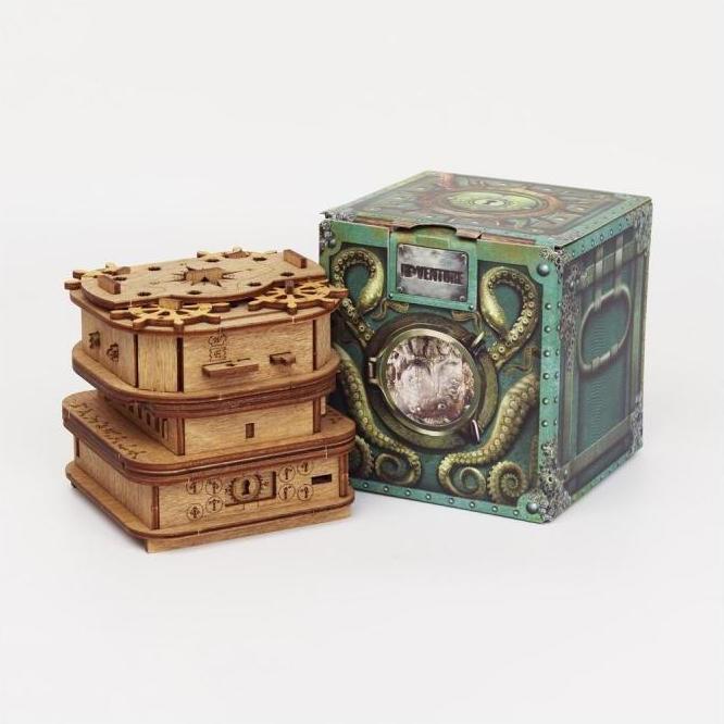 Actual product image iDventure Cluebox - Davy Jones‘ Locker (German, French, English)