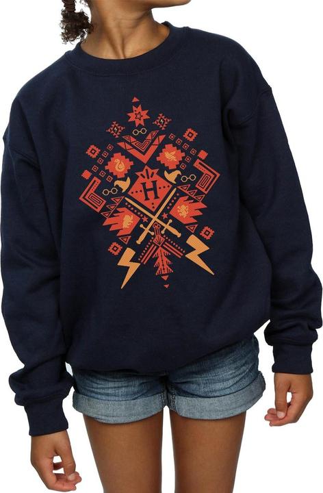 Image du produit - Sweat CHRISTMAS FAIR ISLE - Fille (140, 146)