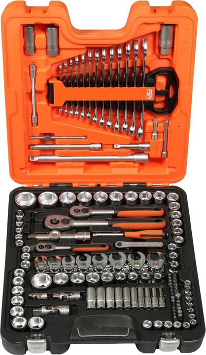 Produktbild Bahco Steckschlüssel-Satz (32 mm, 19 mm, 6 mm, 12 mm, 24 mm, 14 mm, 9/16", 22 mm, 5.5 mm, 16 mm, 23 mm, 34 mm, 10 mm, 21 mm, 18 mm, 1 3/16", 27 mm, 7 mm, 17 mm, 11 mm, 5 mm, 15 mm, 3/8", 8 mm, 9 mm, 7/8", 4.5 mm, 13/16", 3/4", 1/2", 11/16", 7/16", 13 mm, 4 mm)