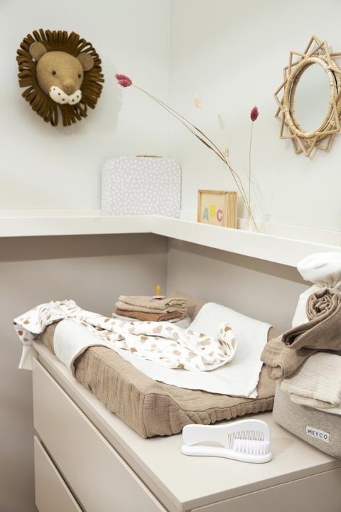 Actual product image Meyco Baby Uni changing mat cover (50 x 70 cm)